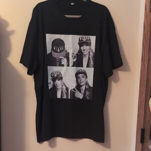 Black Graphic T-Shirt NWOT